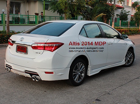 ชุดแต่ง อัลติส Altis 2014 MDP Style แต่ง altis 22