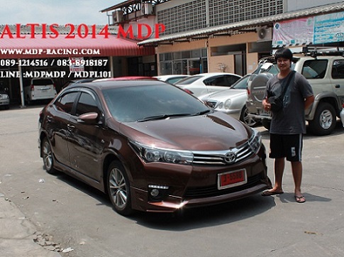 ชุดแต่ง อัลติส Altis 2014 MDP Style แต่ง altis 1