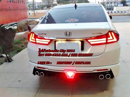 โคมไฟท้าย ซิตี้  HONDA CITY 2014 2015 Tail Lamp Lexus Style 2