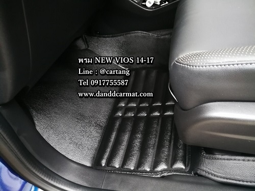 พรมปูพื้นรถยนต์ 5D NEW VIOS 2013 - 2017 3
