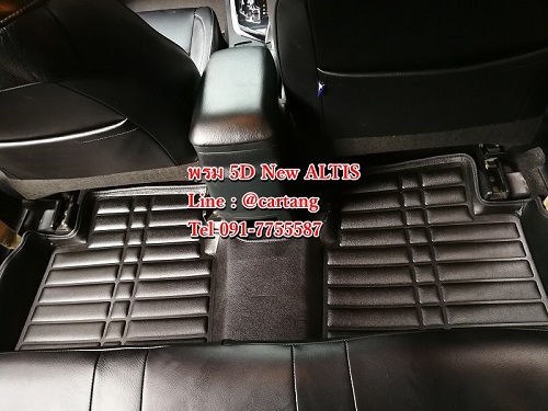 พรมปูพื้นรถยนต์ 5D New ALTIS 2014 2017 4