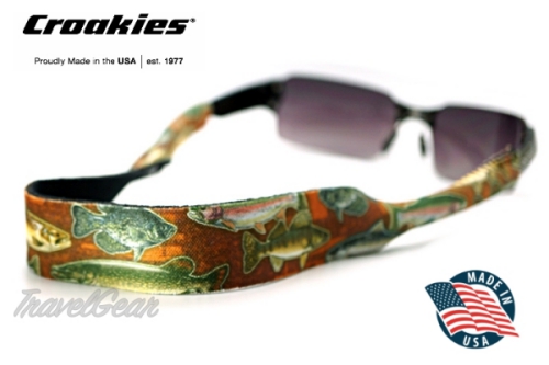 สายคล้องแว่นตา Croakies XL Print รุ่น Sport Brown