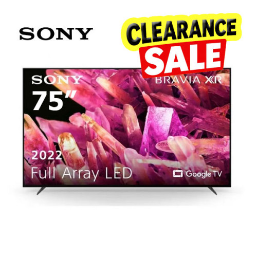 [ ลดล้างสต๊อก ตัวโชว์ ]  Sony BRAVIA รุ่น XR-75X90K  4K Ultra HD แบบ Full Array LED ขนาด 75 นิ้ว  (2