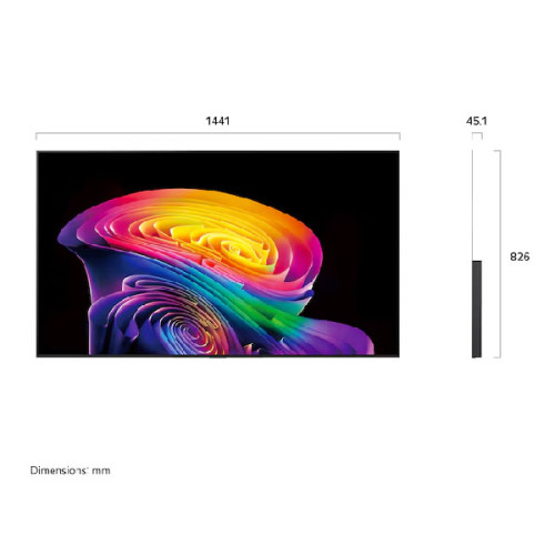 LG OLED evo C6 4K Smart TV รุ่น OLED65C6PSA ขนาด 65 นิ้ว ( 2026 ) 1