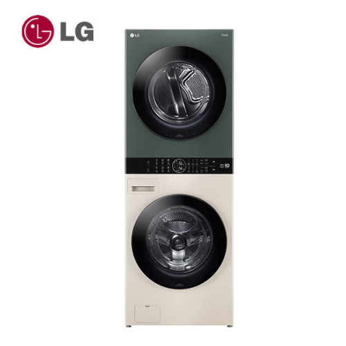 LG  WashTower  รุ่น WT2116SHEG  ซักผ้า 21 กก. และอบ 16 กก.  ระบบ AI DD™ พร้อม Smart WI-FI control  ต