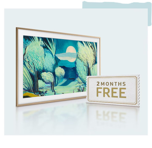 Samsung The Frame รุ่น QA75LS03FAKXXT Size 75 inch Vision AI Smart TV 4K ( 2025 ) แถมกรอบ 1