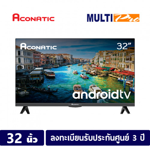 Aconatic LED  Android TV HD ขนาด 32 นิ้ว รุ่น 32HS100AN