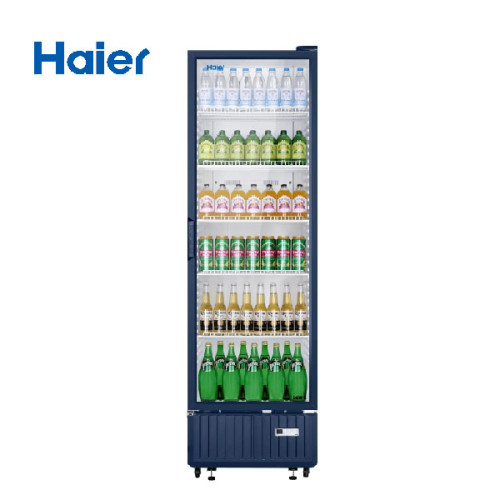 HAIER ตู้เครื่องดื่ม 1 ประตู รุ่น SC-340BPC  ความจุ 11.3 คิว ( สีน้ำเงินเข้ม )