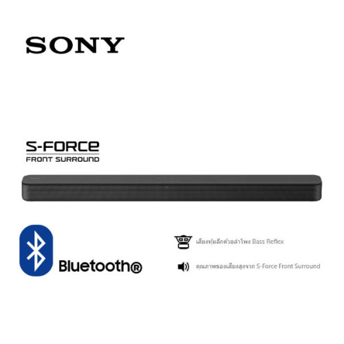 Sony Soundbar รุ่น HT-S100F | 2 ch พร้อมเทคโนโลยี Bluetooth® Bass Reflex