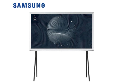 Samsung The Serif 4K Smart TV รุ่น QA43LS01BAKXXT ขนาด 43 นิ้ว (2022)  ตัวเครื่องสีขาว 