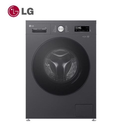 LG  เครื่องซักผ้า รุ่น FB1209S5M (สีดำ) ความจุ 9 กก ระบบ Inverter Direct Drive
