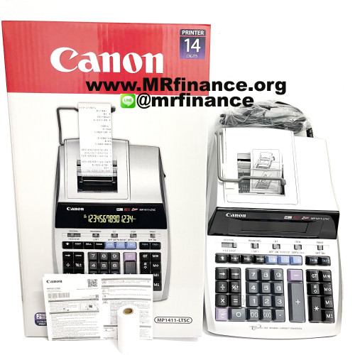 เครื่องคิดเลขพิมพ์กระดาษ Canon MP1411-LTSC ของใหม่ ของแท้