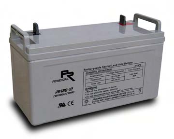 แบตเตอรี่ Poweroad : PR120-12 (12V 120Ah)