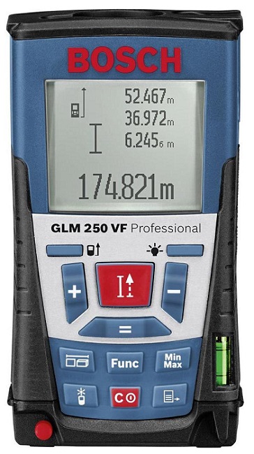 เครื่องวัดระยะเลเซอร์ GLM250VF BOSCH