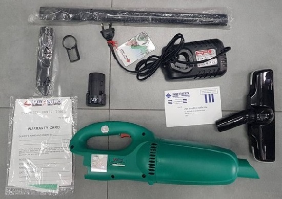 เครื่องดูดฝุ่นไร้สาย PPT-CC-10 POWERTEX