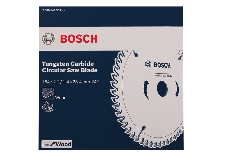 ใบเลื่อยวงเดือนตัดไม้7นิ้วx24T BOSCH ECO