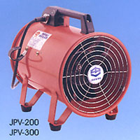 JPV พัดลมถังกลม ดูดและระบายอากาศแบบเคลื่อนย้ายได้