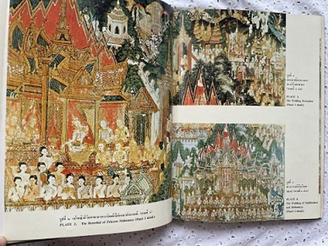 พระพุทธประวัติจิตรกรรมฝาผนังพระที่นั่งพุทไธสวรรย์ 1