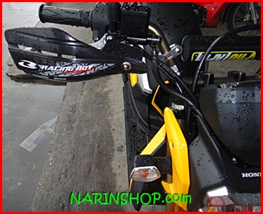 การ์ดแฮนด์ Racing Boy เวอร์ชั่น 1 ขายึดอลูมิเนียม/มีสีน้ำเงิน 3