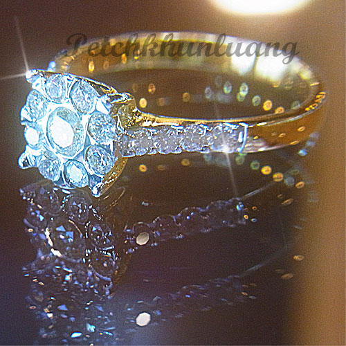 แหวนเพชร,แหวนเพชรแท้ ,แหวนเพชรน้ำงาม น้ำเพชร98 ราคาพิเศษสุดๆ รับประกันคุณภาพจากผู้ผลิตโดยตรง 2