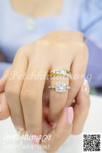 เซ็ตแหวนแต่งงาน แหวนคู่รัก แหวนเจ้าบ่าวเจ้าสาว (ราคาโปรเฉพาะเซ็ตคู่รักเท่านั้น) 3