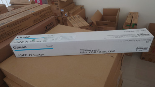 หมึกเครื่องถ่ายเอกสารแท้ CANON NPG-71 IR5525 IR5530 IR5535 IR5540 4