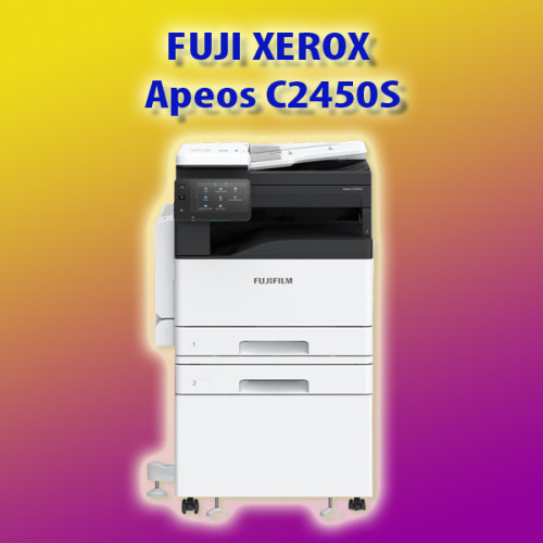 FUJI FILM S2450S เครื่องถ่ายเอกสารใหม่ มัลติฟังก์ชั่นสี 24 แผ่นต่อนาที