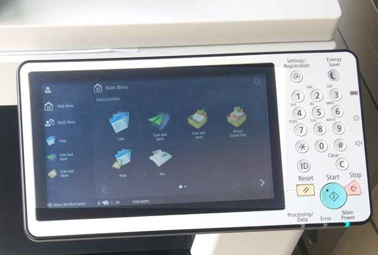 เครื่องถ่ายเอกสารมือสองรุ่นใหม่ให้เช่า เดือนละ 2600 ฟรีทุกอย่าง ยกเว้นกระดาษ CANON ADV C3530ร 2