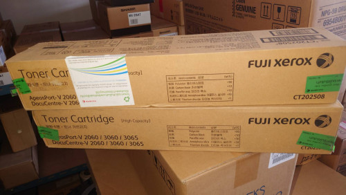 หมึกเครื่องถ่ายเอกสารสี FUJI XEROX V2060 V3060 V3065 CT202726,CT202508 1