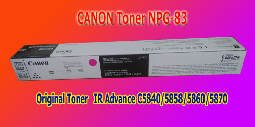 TONER CANON NPG-83 ของแท้ Canon imageRunner ADVANCE DX C5870i, C5860i, C5850i, C5840i 3