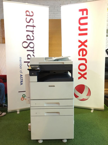 เครื่องถ่ายเอกสารมือสองให้เช่า FUJI XEROX SC2022 ค่าเช่าเดือนละ 2400 บาท ฟรีทุกอย่าง ยกเว้นกระดาษ 3