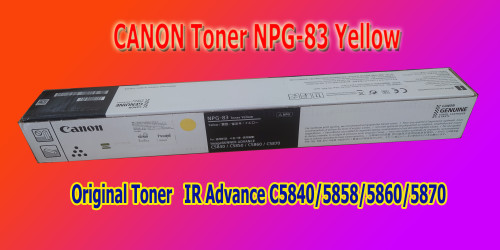 TONER CANON NPG-83 ของแท้ Canon imageRunner ADVANCE DX C5870i, C5860i, C5850i, C5840i 1