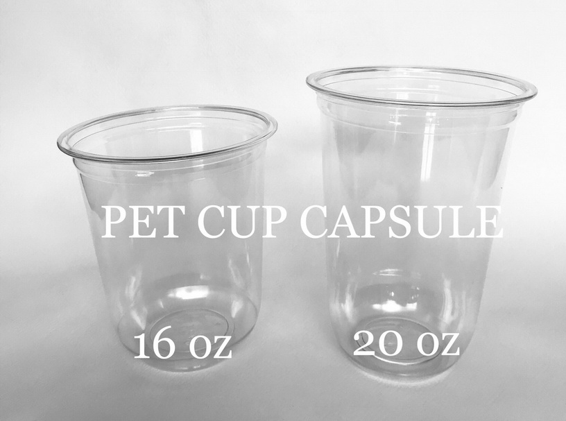 แก้วพลาสติก PET CAPSULE