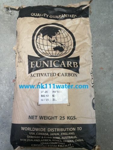 สารกรองคาร์บอน ( Gac Carbon ) ยี่ห้อ ยูนิคาร์ป Eunicarb id 900 1