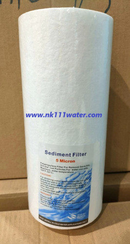 ไส้กรองหยาบบิ๊กบลู10นิ้ว ไส้พีพีเฮชดีเค บิ๊กบลู10นิ้ว HDK ความมละเอียด 5ไมครอน