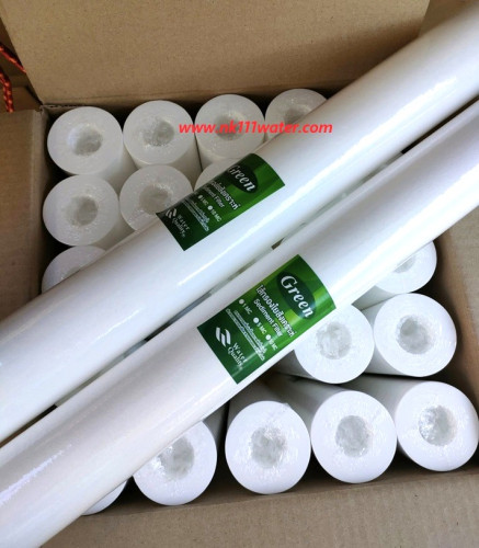 ไส้กรองหยาบ20นิ้ว ไส้กรองพีพี ยี่ห้อกรีน Green 5ไมครอน 3