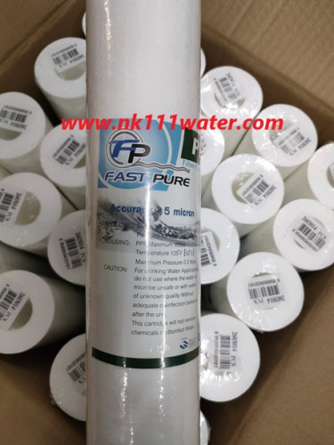 ไส้กรองหยาบ ไส้กรองพีพี 20นิ้ว ฟาสเพียว FastPure 5 ไมครอน PP Sediment Filter 4