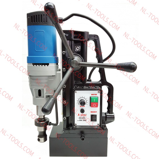 สว่านแม่เหล็กokura OK-28E เจาะ28mm.(JKMW)(สว่านแม่เหล็ก)(เครื่องมือช่าง) 1