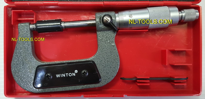 ไมโครมิเตอร์winton 25-50mm(วัดระยะ)(เครื่องมือช่าง)(KIV) 3