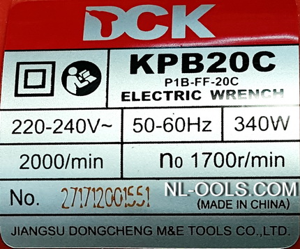 บล็อกไฟฟ้า,บล็อกไฟฟ้า 4 หุน DCK โดย Dongcheng ไต้หวัน(JMKV) (บล็อกไฟฟ้า)(เครื่องมือช่าง) 3