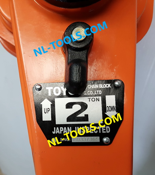 รอกโซ่แบบโยก,กำมะลอ TOYO, 2 TON โซ่ยกยาว 1.5 เมตร (รอกโซ่)(เครื่องมือช่าง)(KDDV) 4