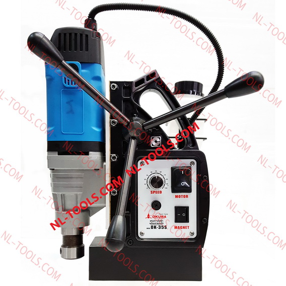 สว่านแม่เหล็กokura OK-35S เจาะ35mm.(JVTW)(สว่านแม่เหล็ก)(เครื่องมือช่าง) 1