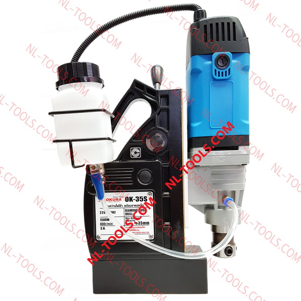สว่านแม่เหล็กokura OK-35S เจาะ35mm.(JVTW)(สว่านแม่เหล็ก)(เครื่องมือช่าง) 3