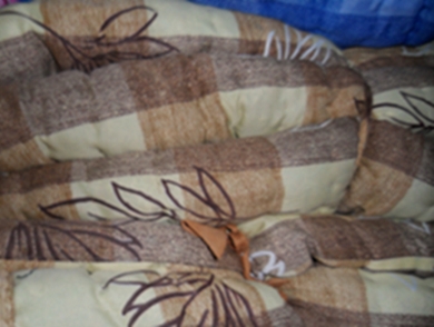 ผ้าห่มนวมโบราณหรือผ้าปูนอนผ้าฝ้าย 18