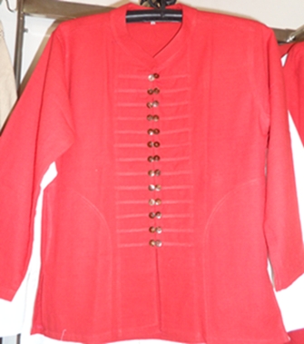 เสื้อผ้าฝ้ายกระดุมกะลา 30 เม็ดแขนยาว 3