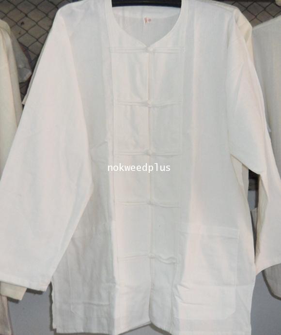 เสื้อผ้าฝ้ายคอกลมและคอจีนกระดุมจีนขอด 9