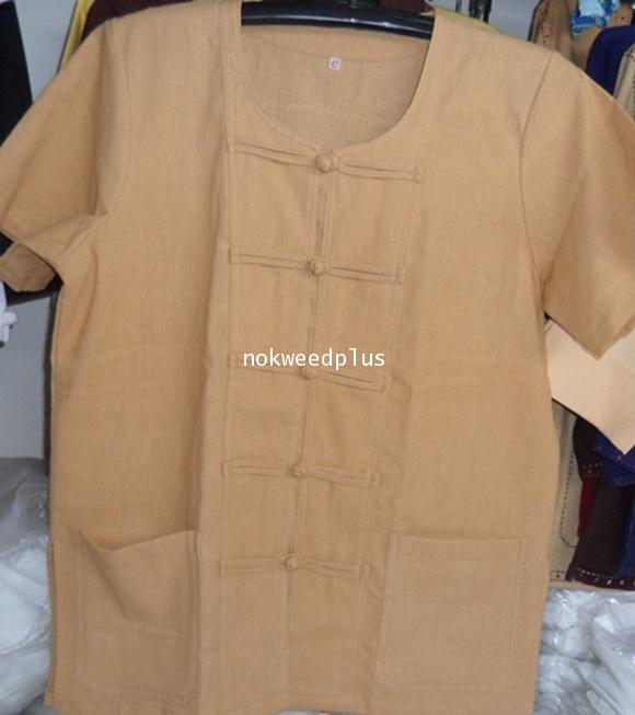 เสื้อผ้าฝ้ายคอกลมและคอจีนกระดุมจีนขอด 2