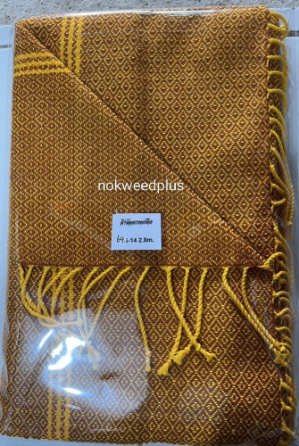 ผ้ารัดอกพระผ้าฝ้ายทอมือลายไทย(ลายใหญ่) 3