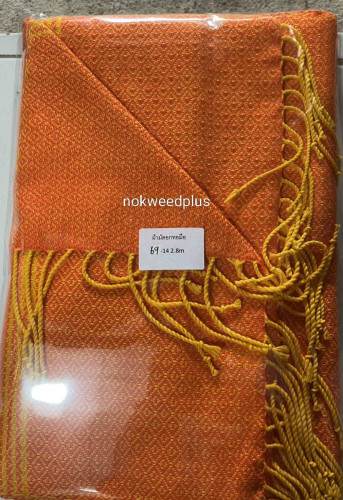 ผ้ารัดอกพระผ้าฝ้ายทอมือลายไทย(ลายใหญ่) 4