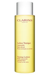 Pre-order : -30 CLARINS Toning Lotion With Camomile  Alcohol-free 200ml.
